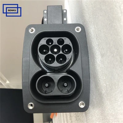 مقبس شحن السيارة الكهربائية 250 أمبير IEC 62196 CCS2